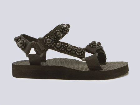 AL Trekky Pearl Sandal in Black Sale