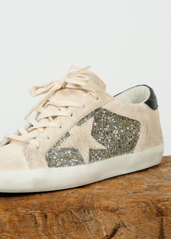 GG Super Star Glitter in Platinum, Beige Online Hot Sale