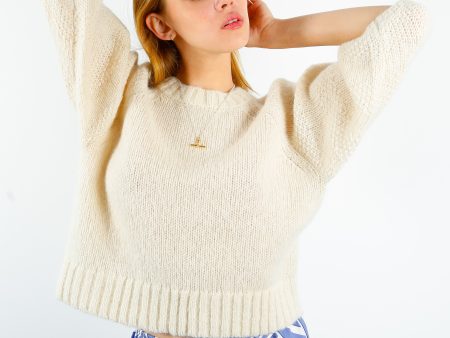 SLF Louvilja Knit in Birch Melange Fashion