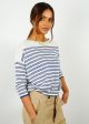 BR Neep Stripe Knit in Blue, White For Sale