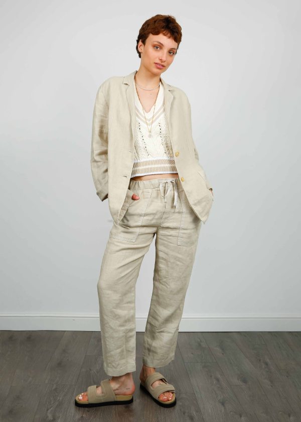 V Cindy Trousers in Sand For Sale