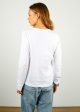 PARK LS Cotton Rd Neck in White on Sale