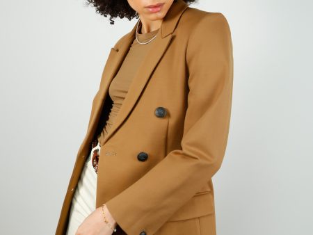 R&B Warren Blazer in Camel Online Hot Sale