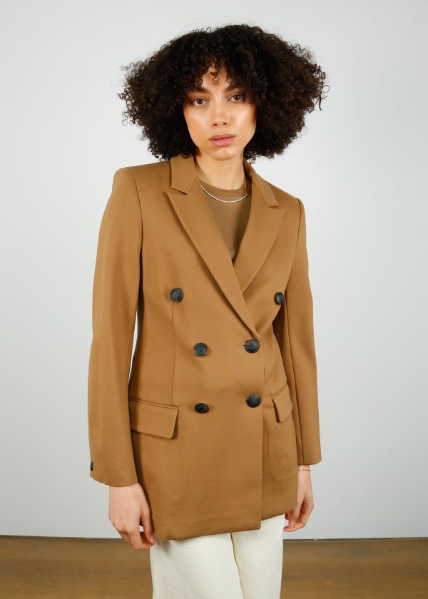 R&B Warren Blazer in Camel Online Hot Sale