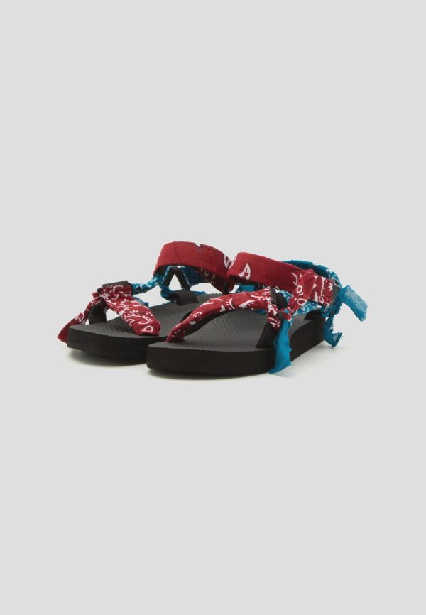 AL Trekky Bandana Sandal in Bigout Burgundy Sale