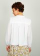 V Kathleen Top in White Hot on Sale