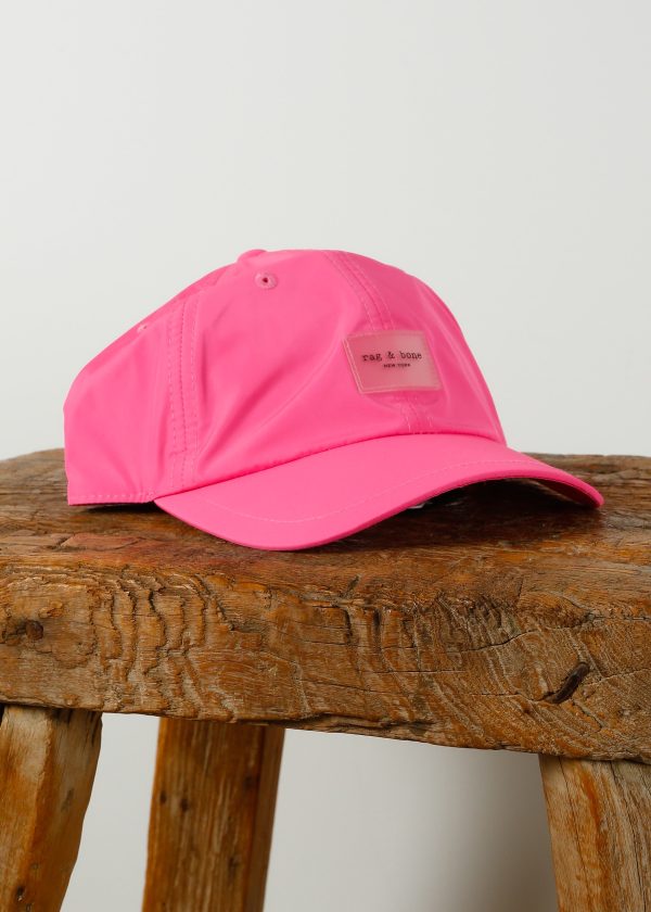 R&B Addison Baseball Cap in Neon Pink For Sale