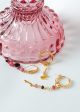 ZOI Higia Earrings in Sapphire Rose, Tourmaline For Cheap